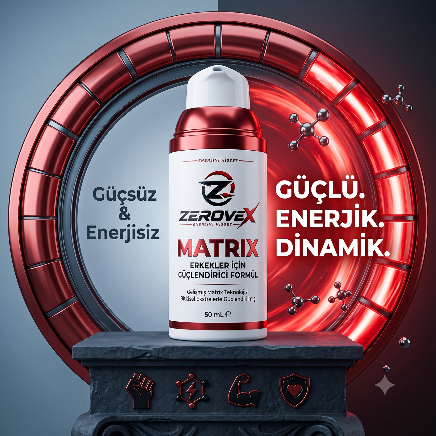 Zerovex Matrix - Güçlü Erkeklerin Formülü