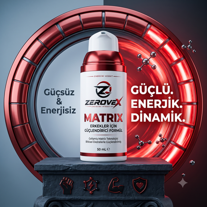Zerovex Matrix - Güçlü Erkeklerin Formülü