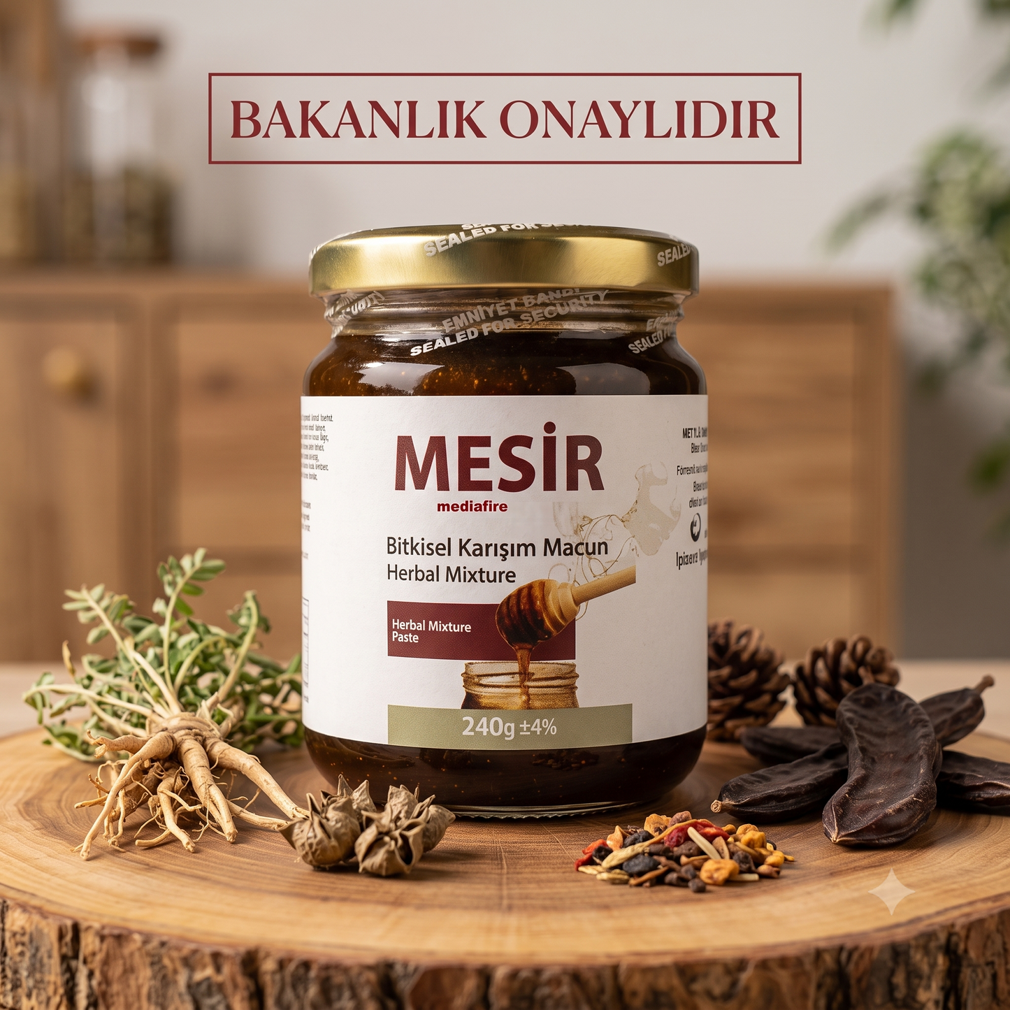 MediaFire Çakşır & Demidikenli Mesir Macunu (240 gr)